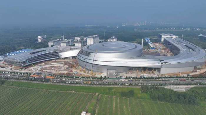紧凑型聚变能实验装置园区鸟瞰图。聚变新能（安徽）有限公司供图